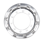 Roda Alumínio XBRI 22,5x8,25 10x335mm Forjada Polida
