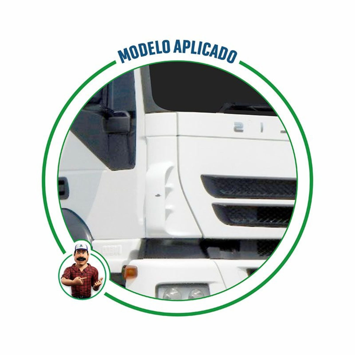 Defletor de Ar Coluna - Iveco Stralis NR / HD