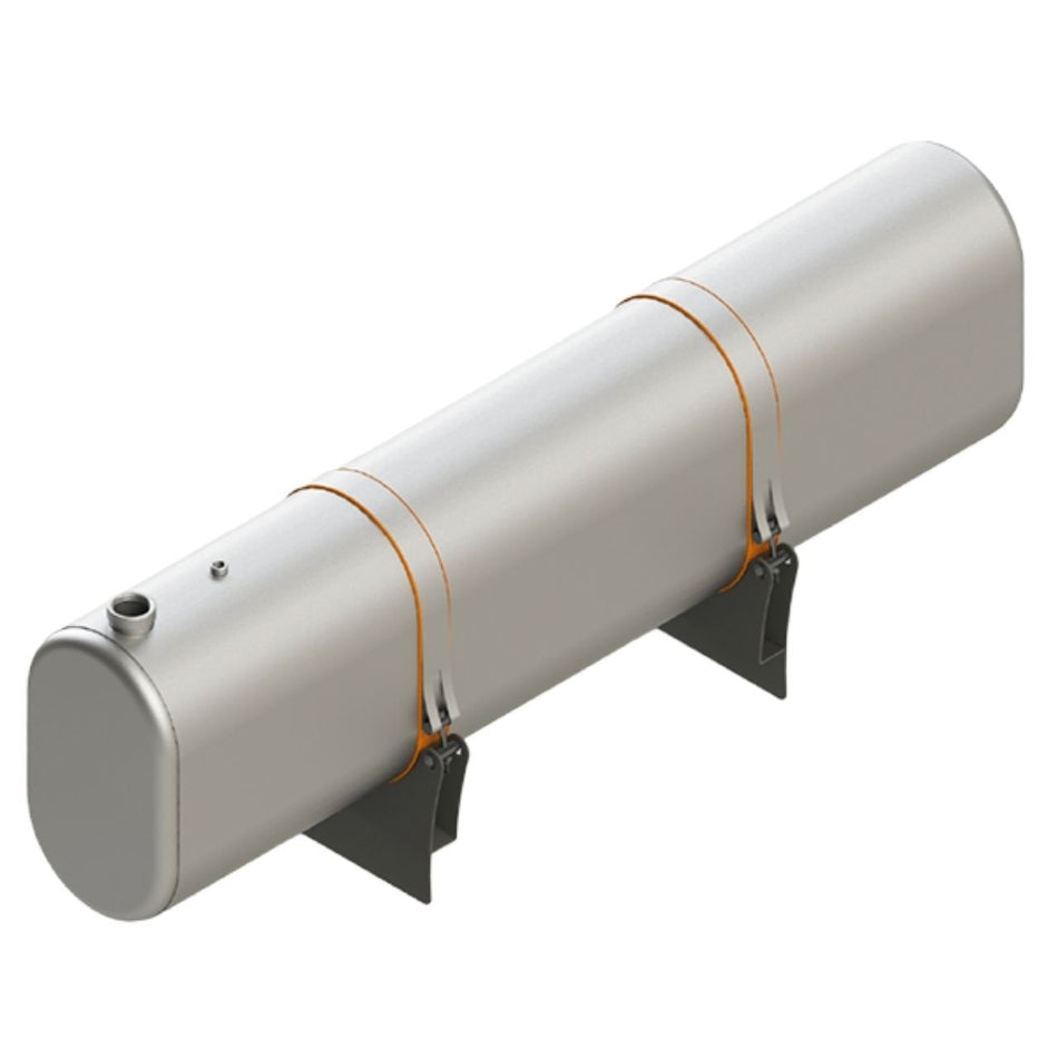 Tanque Auxiliar Inox Oval 250/300/355L Plataforma Caminhão