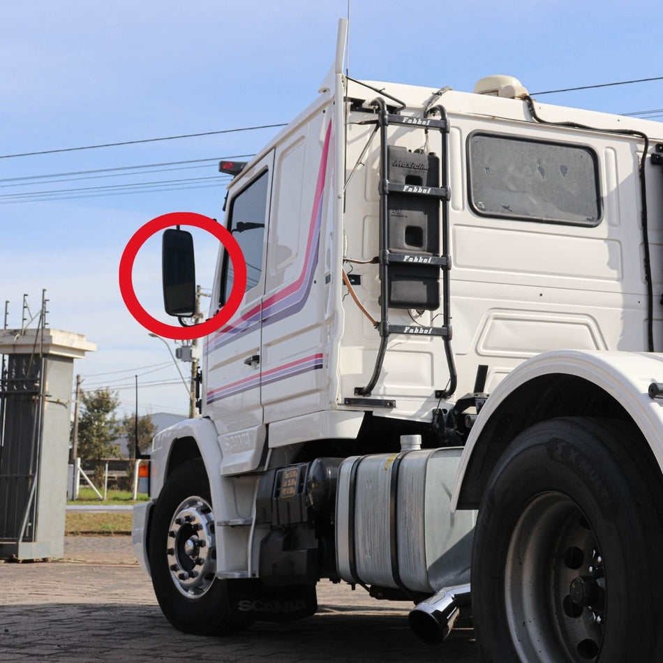 Vidro Espelho Retrovisor Scania 112 113 142 143 TR Plano