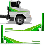 Faixa Lateral Adesivo Mercedes-Benz 1618