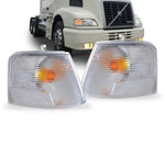 Lanterna Pisca Volvo NH12 Cristal Seta Dianteira Pradolux