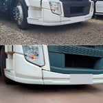Spoiler Volvo VM 2020 em Diante Plástico Branco Completo