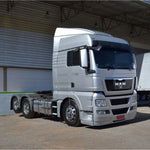 Spoiler Man TGX Plástico Branco Aerodinâmico