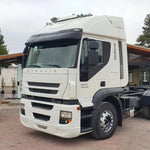 Spoiler Iveco Stralis Plástico Branco Aerodinâmico