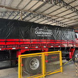 Lona de Vinil para caminhão Com Bojo 16,70 x 5,10 Metros (Impermeável)