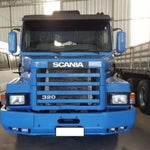 Emblema Scania T 112 113 Acrílico Inox Adesivo