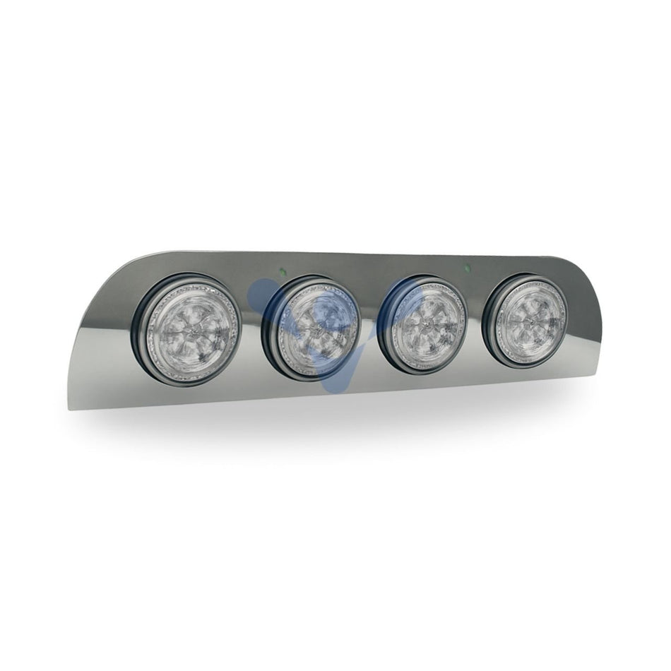 Aplique Traseiro Túnel Scania 5 NTG 4 Lanternas 125mm