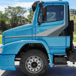 Estribo Lateral Mercedes-Benz 1620 Tipo Escada Alumínio Kit 2pç