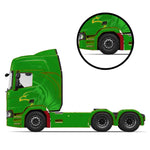 Para-lama Traseiro Cabine Scania NTG 2019 BL Fibras