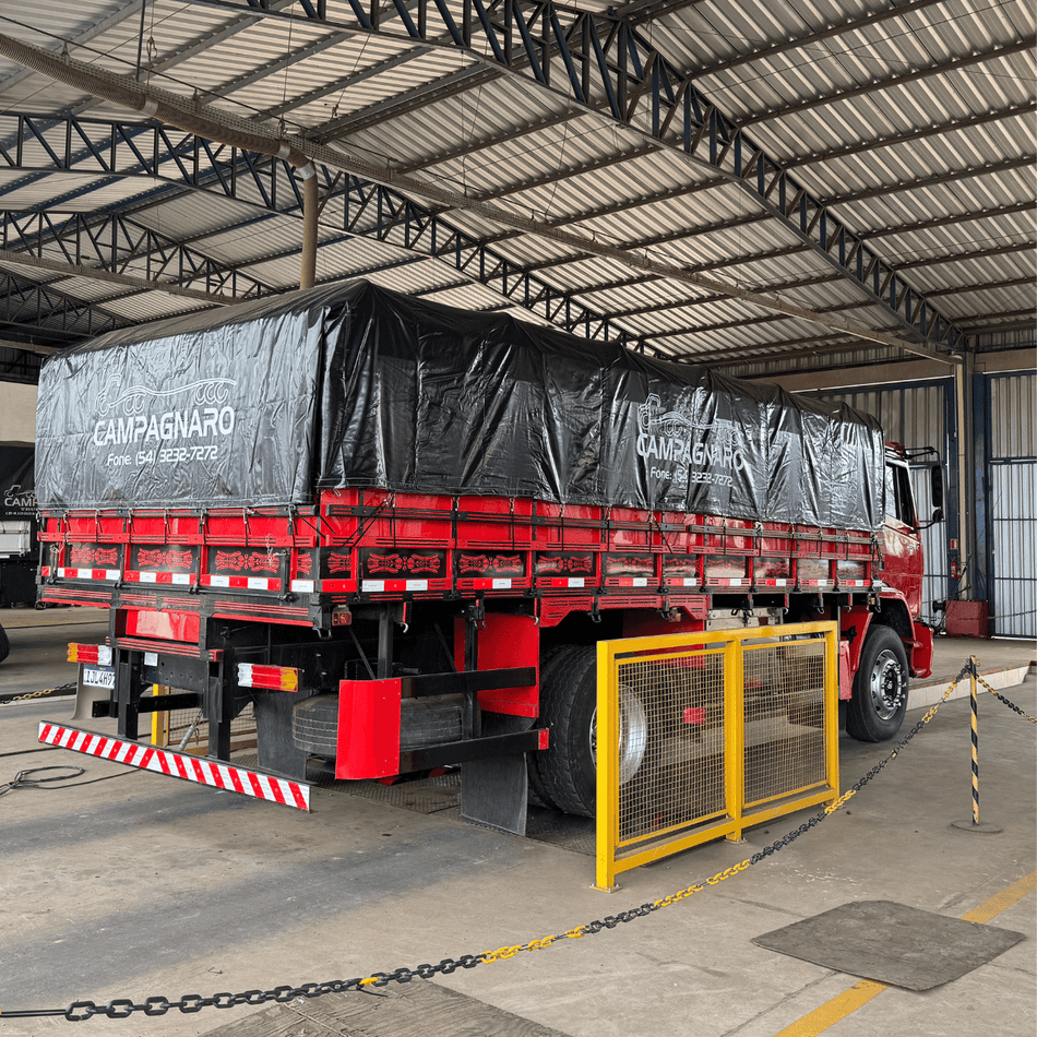 Lona Vinil Caminhão 15,7x4,7m Impermeável Campagnaro