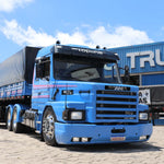 Capa Para-choque Scania 113 T Curta Fibra com Suporte