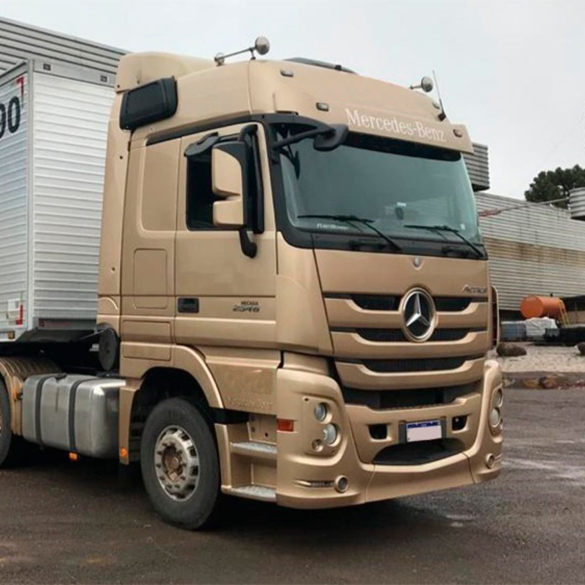 Defletor de Ar Mercedes-Benz Actros Megaspace Completo Fixo - Rodoplast