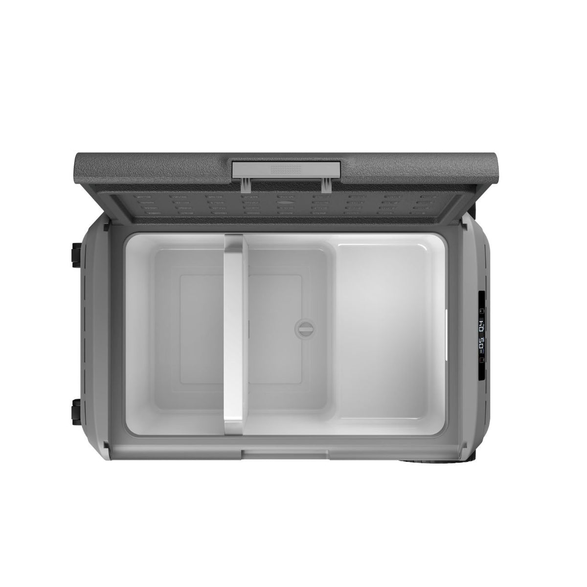 Geladeira Portátil Day2Day 50 Litros Dual Zone Dark PRO com Rodas 12V/24V 110V/220V