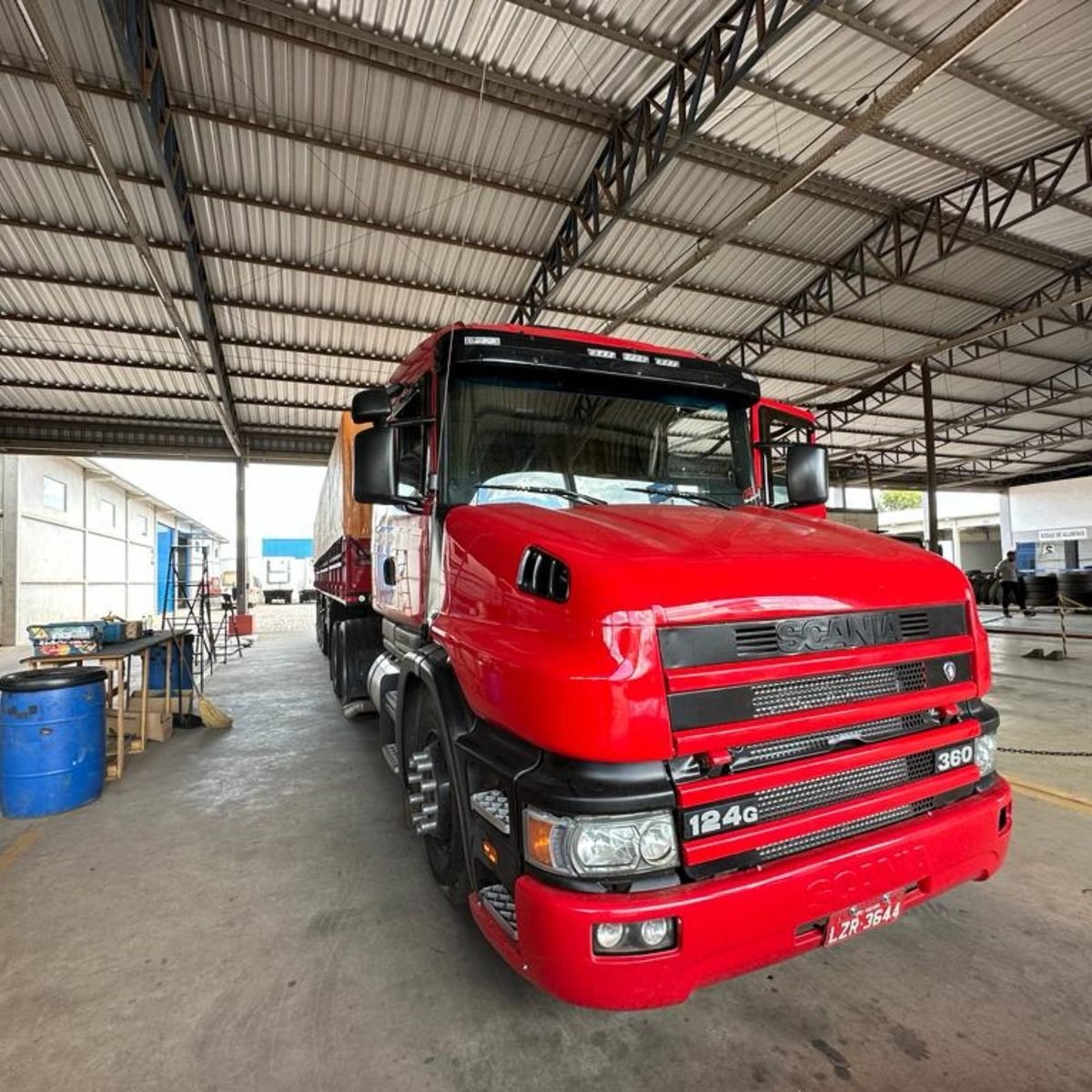 Capa Para-choque Scania T R 114 124 - Fibra