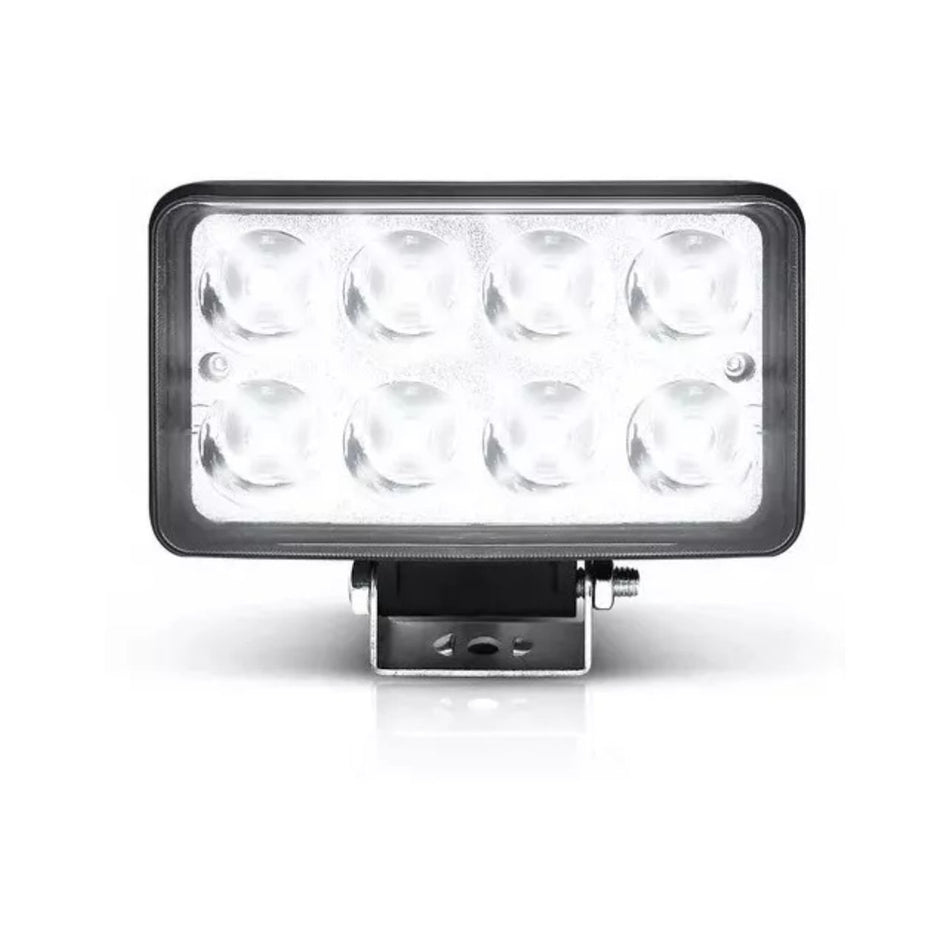 Farolete LED 24W Bivolt Caminhão Ônibus Worklight 8 LEDs