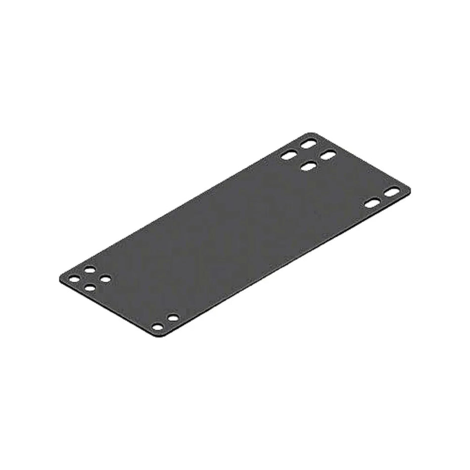 Suporte Reto Caixa de Ferramentas Caminhão Metal Preto