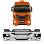 Para-choque Iveco Hi-Way 2012+ Sem Tampas Plástico