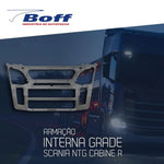 Armação Grade Scania NTG Cabine R - Boff Alumínio
