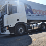 Tampa Estribo Scania NTG Cabine G Par Completo