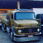 Lâmina Cromada Para-choque Argentino Bepo MB Scania