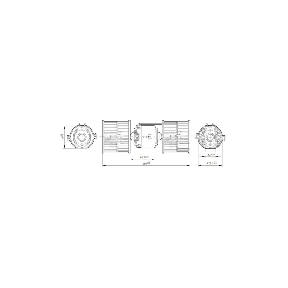 Motor Ventilador Climatizador - Volvo New FH