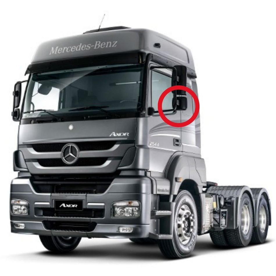 Espelho Retrovisor Auxiliar Mercedes Axor Atego 2014-2021