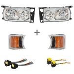 Kit Farol + Pisca Scania S4 com Conectores Completo