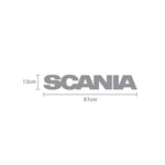Emblema Inox Scania S5 Cabine G R Acabamento Especular