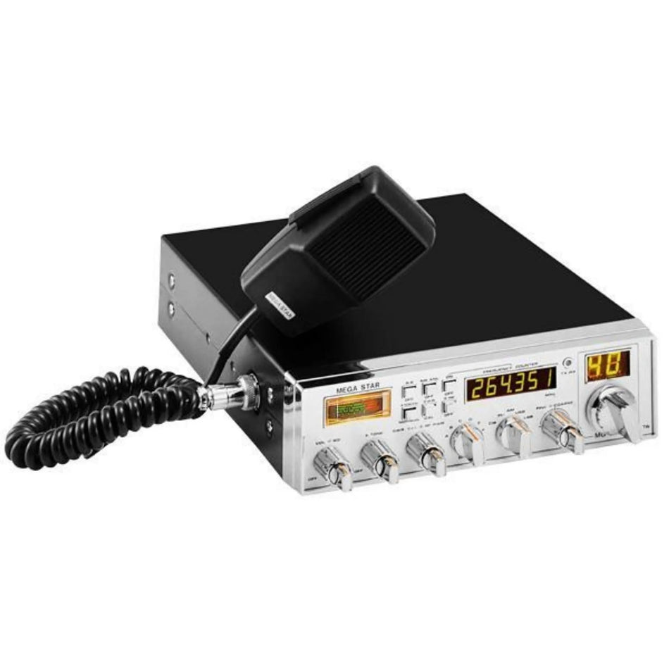 Rádio PX MegaStar MG-990TW 271 Canais AM FM USB LSB Caminhão