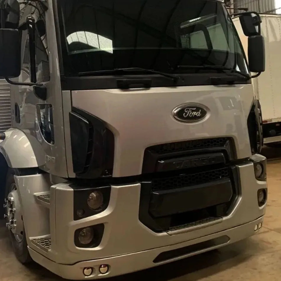 Spoiler Ford Cargo Teto Alto/Baixo 2012-2019 Plástico