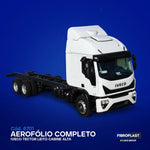 Defletor Ar Iveco Tector Cabine Alta Completo Fibroplast