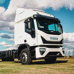 Defletor Ar Iveco Tector Cabine Alta Completo Fibroplast