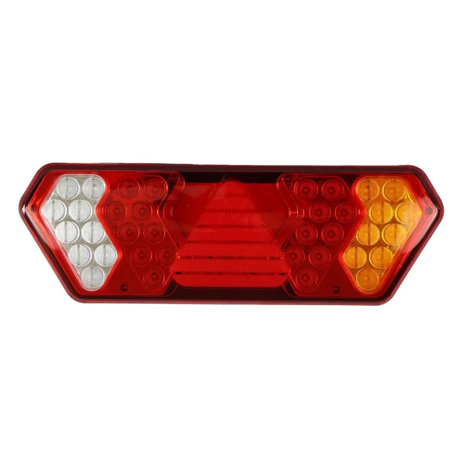 Lanterna Traseira LED Bivolt 12V 24V Caminhão Ônibus