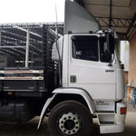 Defletor Ar Mercedes 1620 1720 Atron Rodoplast Branco