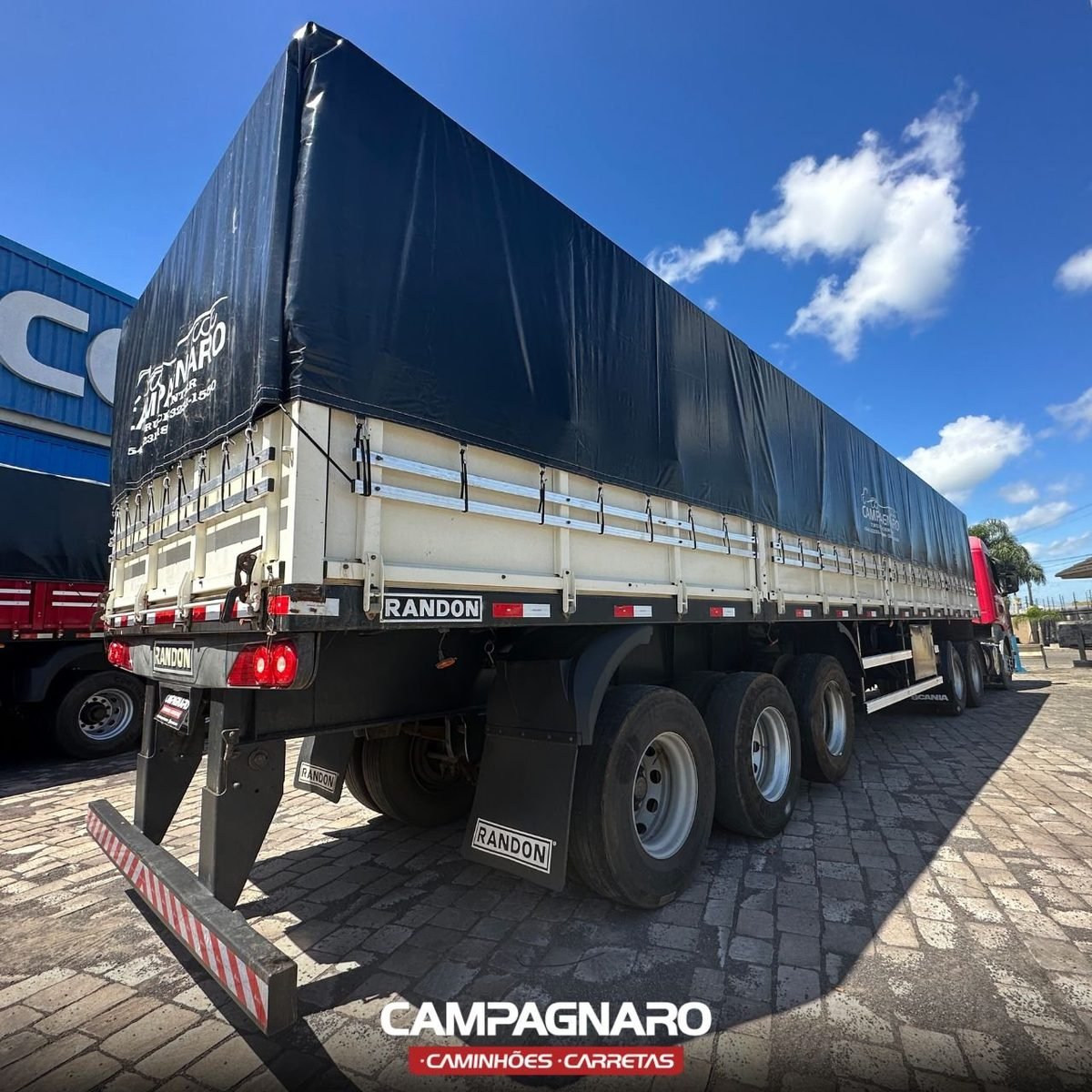 Lona de Vinil para caminhão 14,5 x 4,7 Metros (Impermeável)