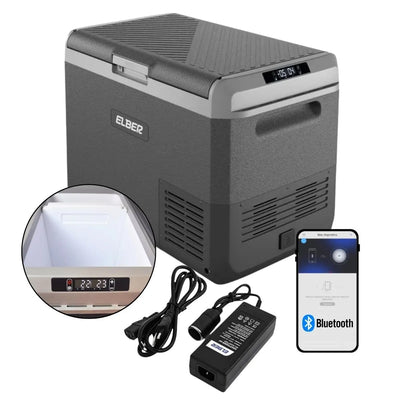 Geladeira Portátil Dualzone 50 Litros Dual Zone Dark 12V/24V 110V/220V