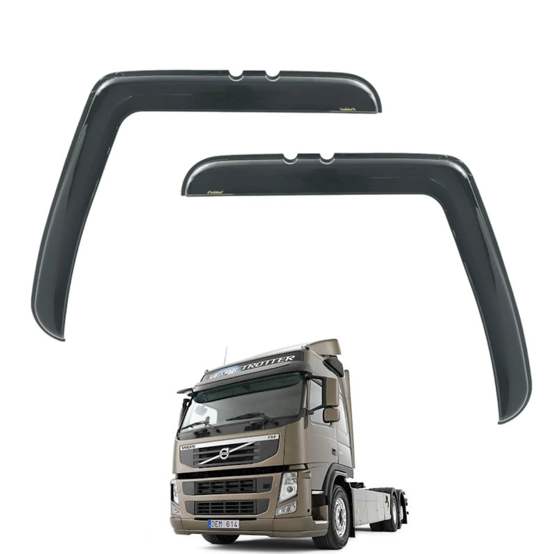 Calha de Chuva Volvo VM 17 23 210 260 310 Par Acrílico