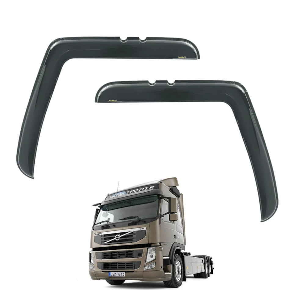 Calha de Chuva Volvo VM 17 23 210 260 310 Par Acrílico