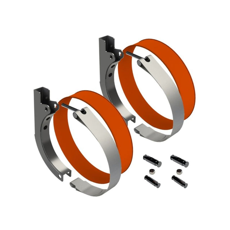 Kit Fixação Tanque Combustível Lateral 660mm Amil Caminhão