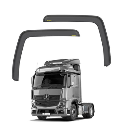 Calha de Chuva Mercedes-Benz New Actros - Fixa Borracha