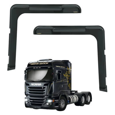 Calha de Chuva Caminhão Scania Série 4 5 T R 114 124 P94 P G R Highline Streamline 1998 até 2018