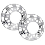 Calota Dianteira Americana Race Truck Ferro Aro 22,5 - Par