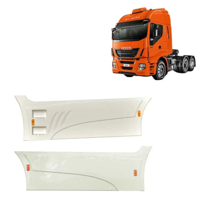 Carenagem Side Skirt  Lateral Iveco HI-WAY 3500 mm Entre Eixos - Fibroplast