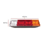 Lanterna Traseira Conector 5 Vias Ford Cargo Mercedes Pradolux