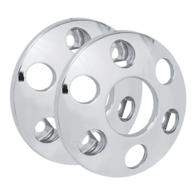 Calota Protetor de Roda Elegance Traseira Ford Cargo 815 816 Mercedes-Benz 710 Volkswagen 9.150 10.160 Agrale 10.000 Iveco Daily Aro 17,5 - Par