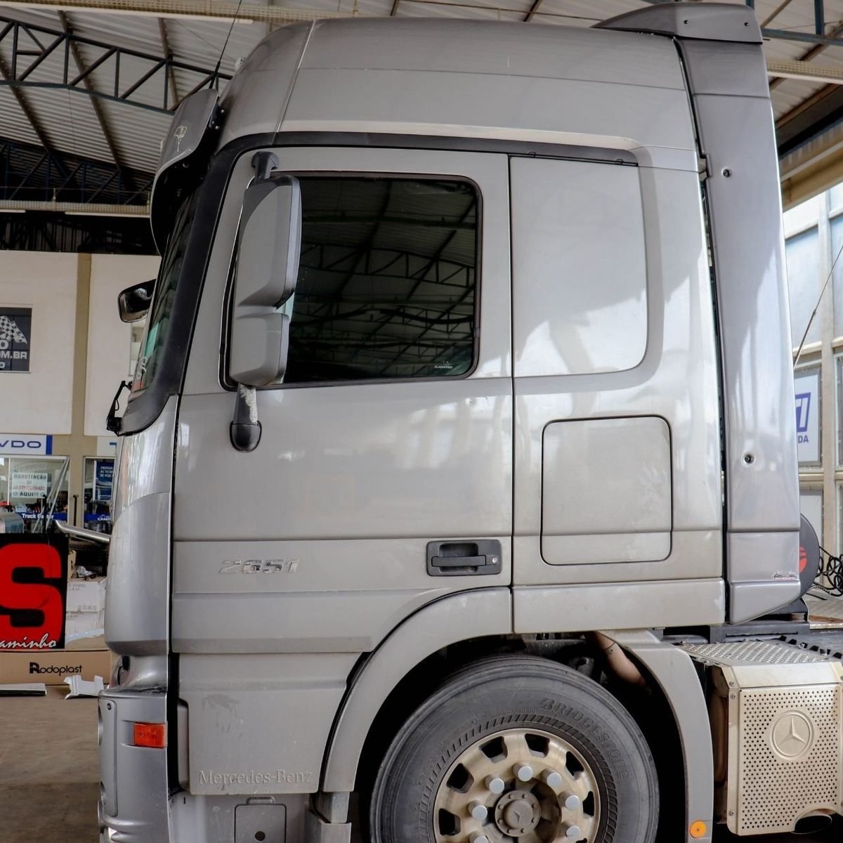 Defletor de Ar Mercedes-Benz Actros Cabine Alta Com Teto - Rodoplast