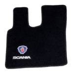 Jogo de Tapete Preto Scania NTG - 6 Peças com Emblema