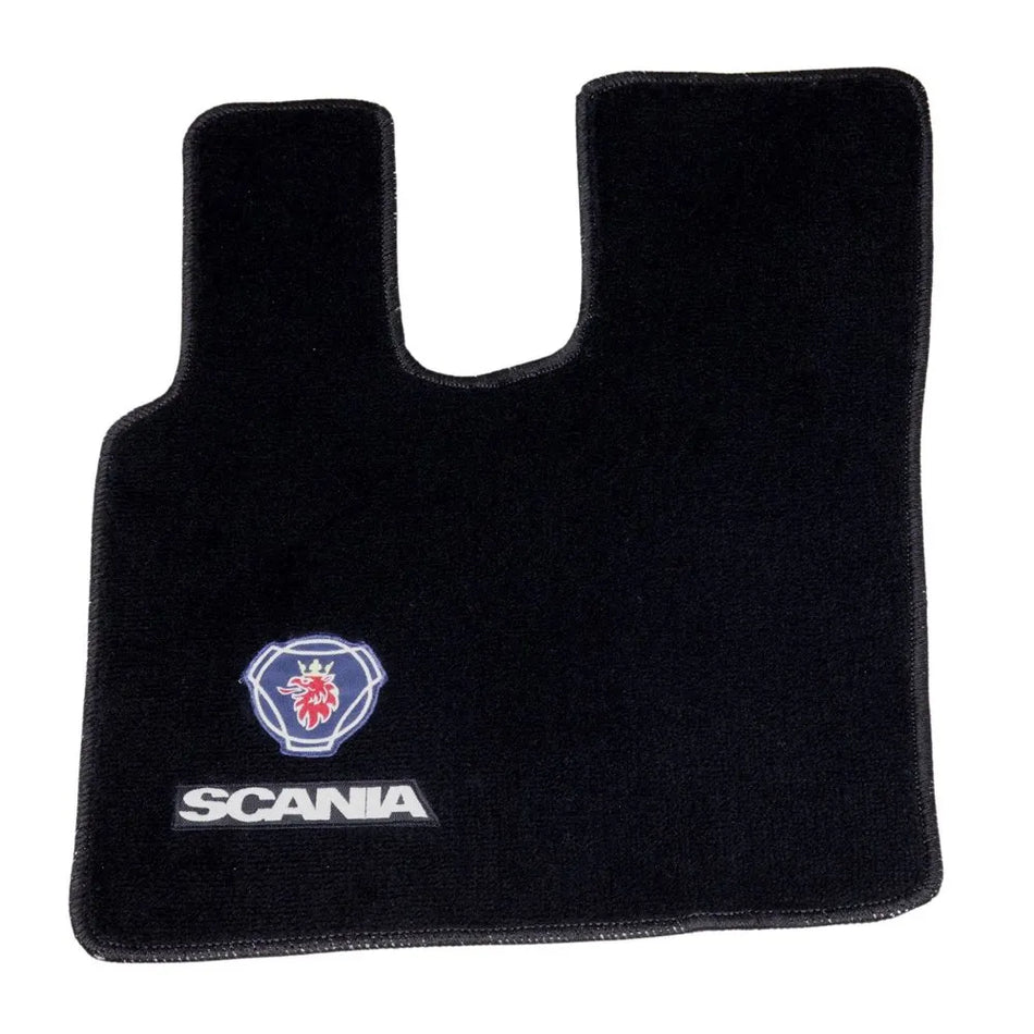 Jogo de Tapete Preto Scania NTG - 6 Peças com Emblema