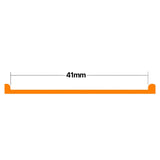 Cinta de Borracha para Tanque de Combustível – Laranja (41mm x 2 metros)